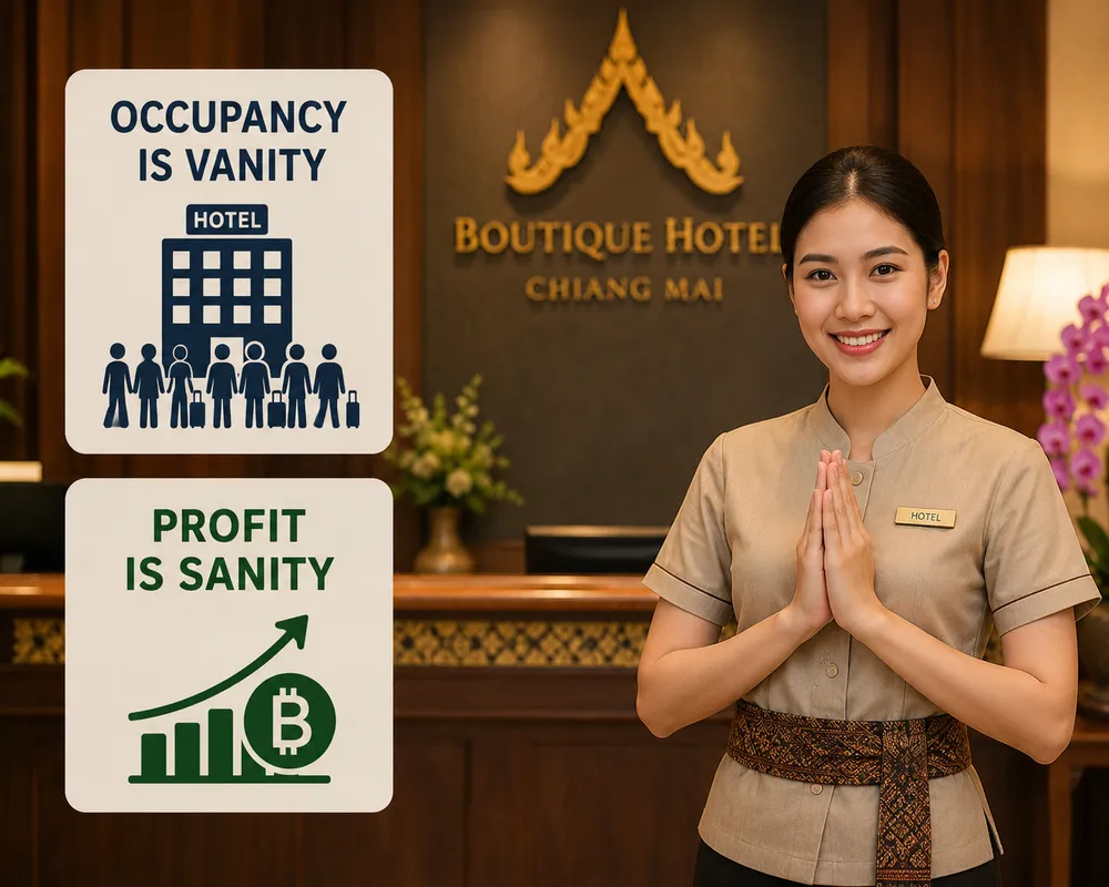 Why Occupancy is Vanity, Profit is Sanity in Hotels